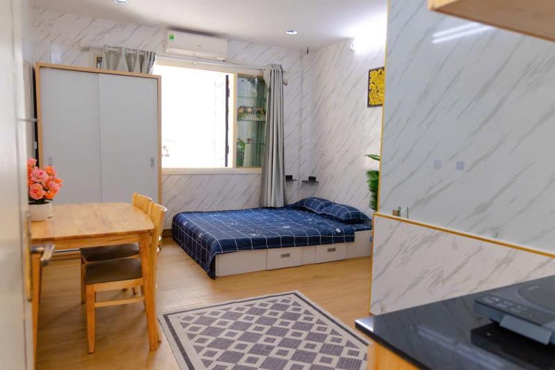 Cho thuê phòng trọ sinh viên quận 1 – full nội thất, cửa sổ lớn, bếp và wc riêng - 4