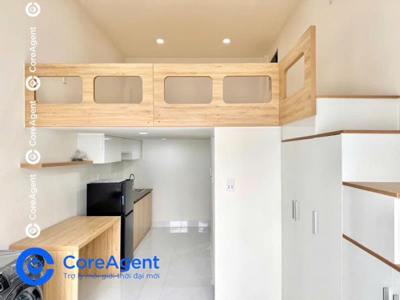 Cho thuê căn hộ dịch vụ mới xây ngay mặt tiền lê văn việt - 4