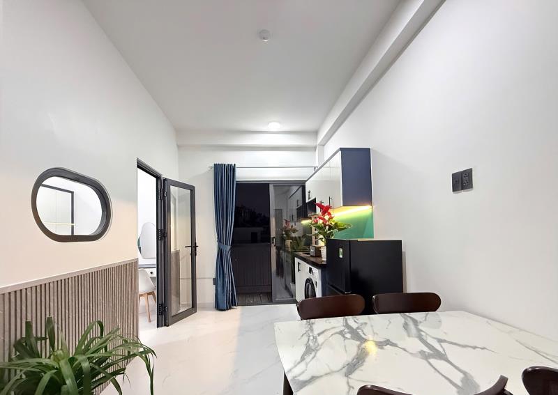 Cho thuê căn hộ 1pn tách bếp có ban công full nội thất đường nguyễn thượng hiền gần uef, hutech, hiu, gtvt và nhiều tiện ích xung quanh - 3
