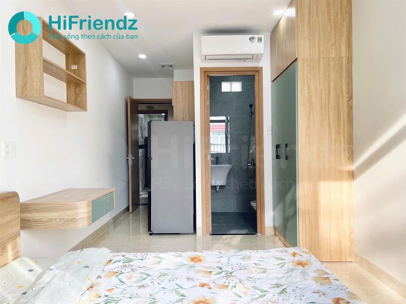 Cho thuê căn hộ quận bình thạnh full nội thất có ban công - gần đh văn lang, mỹ thuật, ngoại thương - 3