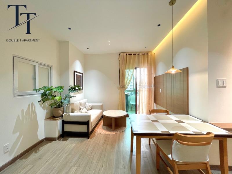 Cho thuê căn hộ 2pn ban công 50m2 có máy giặt riêng - thang máy ngay ngã tư hàng xanh - cầu thị nghè - thảo cầm viên sg - 3