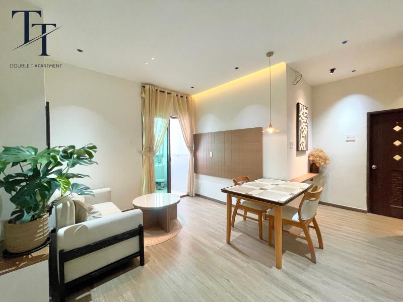 Cho thuê căn hộ 2pn ban công 50m2 có máy giặt riêng - thang máy ngay ngã tư hàng xanh - cầu thị nghè - thảo cầm viên sg - 4