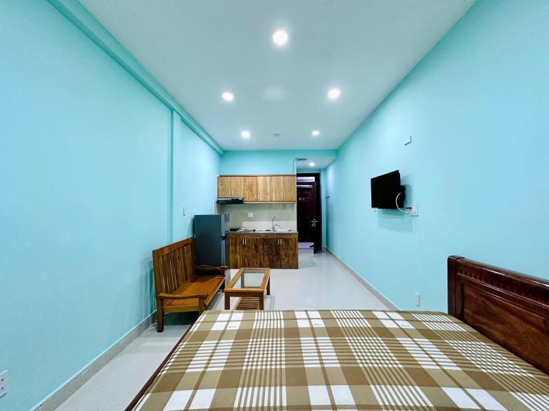 Cho thuê căn hộ dịch vụ giá mềm - diện tích rộng thoáng full nt ngay 493 cmt8 quận 10 - 3