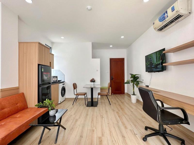 Khai trương căn hộ stduio ban công gần nhà ga t3 - etown cộng hòa - vòng xoay lăng cha cả giá chỉ từ 6tr - 2
