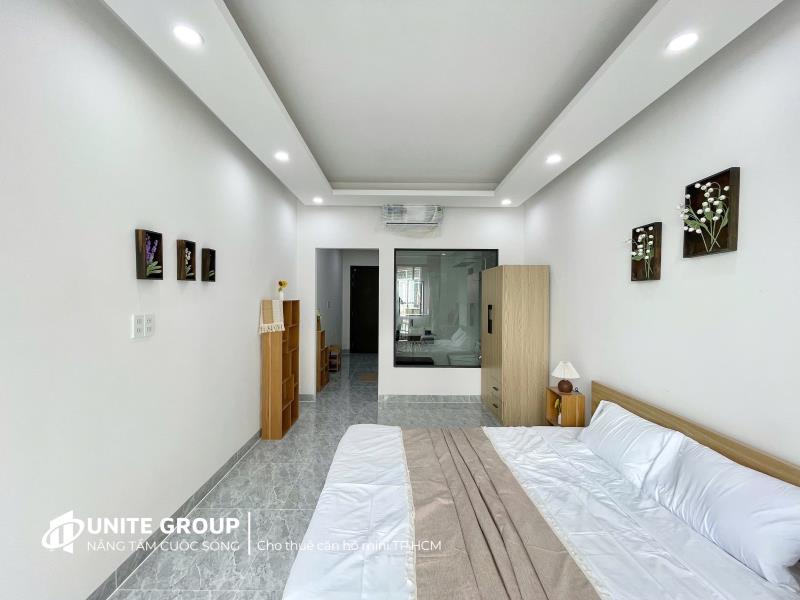 Cho thuê căn hộ 1 phòng ngủ ban công thoáng full nội thất gần ngã tư hàng xanh xô viết nghệ tĩnh bình thạnh - 2