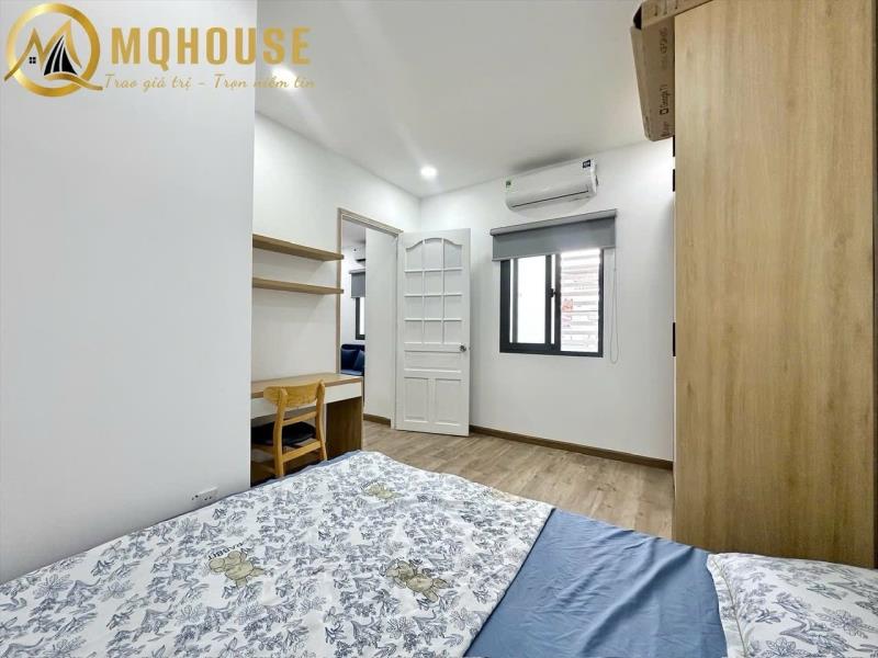 Căn hộ 1 phòng ngủ rộng 50m2 cửa sổ trời ban công thoáng mát gần ngã tư hàng xanh bạch đằng bình thạnh - 4