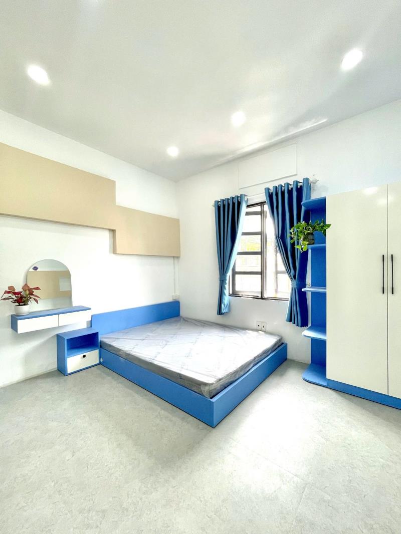 Căn hộ studio mới, dt 35m2, full nội thất có cửa sổ trời, gần nhà ga t3, etown cộng hòa - hoàng hoa thám - 4