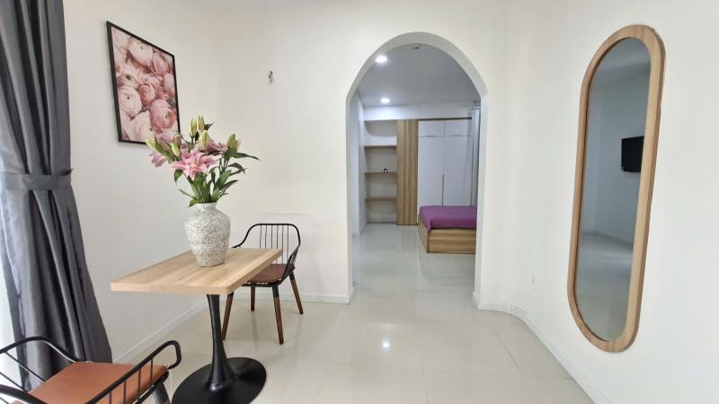 🏠 Studio tách bếp gần sân bay tsn – tone hồng cánh sen 🌸 - 2