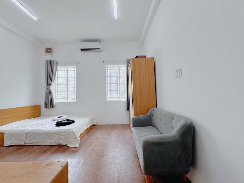 🏡 Cho thuê căn hộ 35m2 - full nội thất - máy giặt riêng - gần ngã tư hàng xanh - đinh bộ lĩnh, bình thạnh - 2