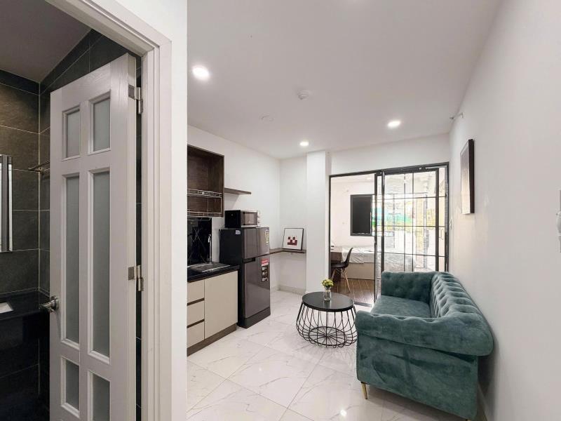 Cho thuê căn hộ 1pn – ban công rộng 50m² – trần kế xương quận phú nhuận – gần quận 1 - 3