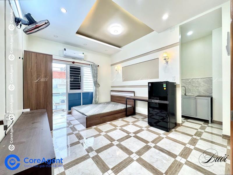 Phòng trọ bancol giá rẻ full nt kế bên ngã tư bốn xã - 3