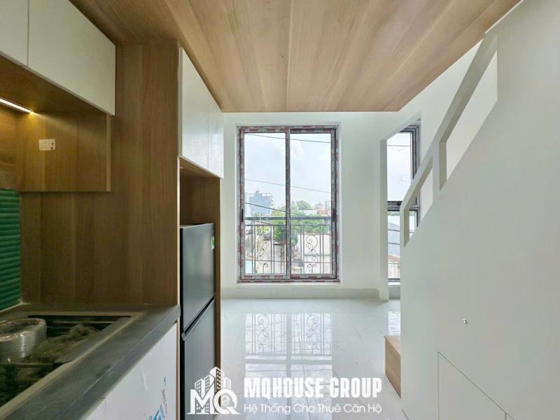 Căn hộ duplex 35m2_thang máy_dương quảng hàm_đại học văn lang_iuh_emart phan văn trị_ban công_gần cầu an phú đông - 2