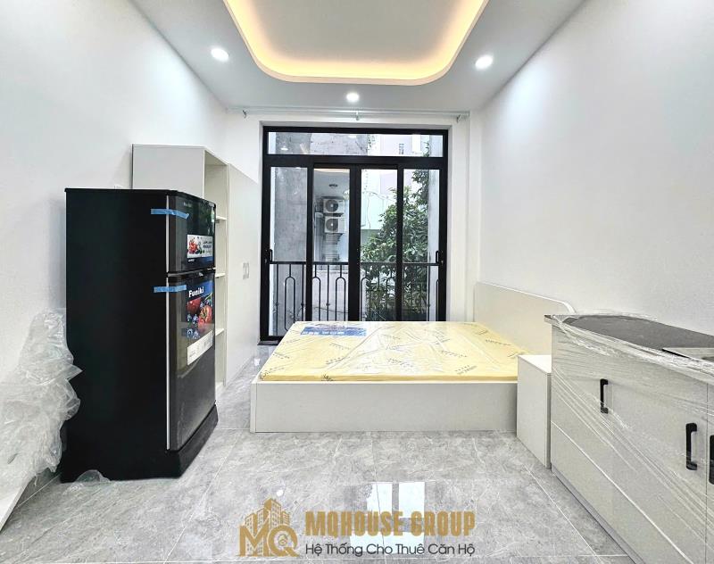 Cho thuê căn hộ full nội thất có ban công quận bình thạnh, thuận tiện đi q1 - gần hutech, ngoại thương, gtvt - 3