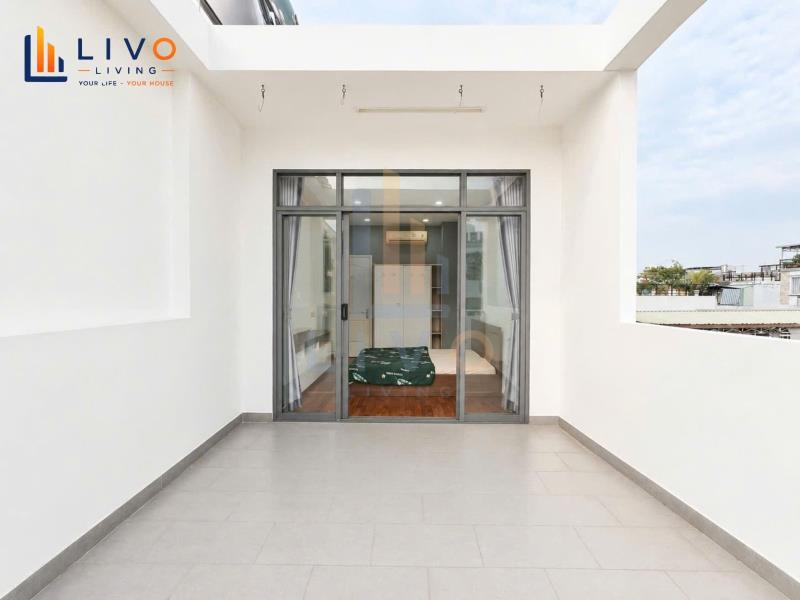 1 phòng ngủ 2 sân thượng rộng 55m2 - ngay phan đăng lưu - vincom nguyễn xí - lê quang định - 4
