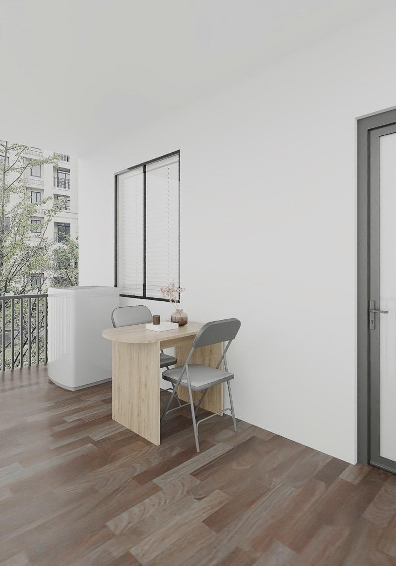 🏡 1pn ban công quận 7 | full nội thất | mới 100% | siêu đẹp | thiết kế hiện đại | rộng thoáng | gần rmit, tdtu, lotte - 2