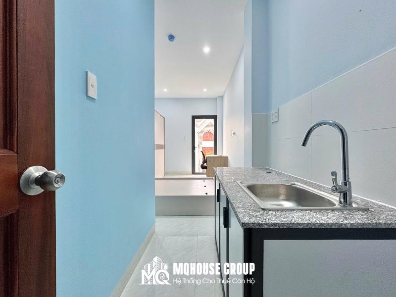 Căn hộ studio 30m2, đường huỳnh thiện lộc, full nội thất, gần đh văn hiến - 2