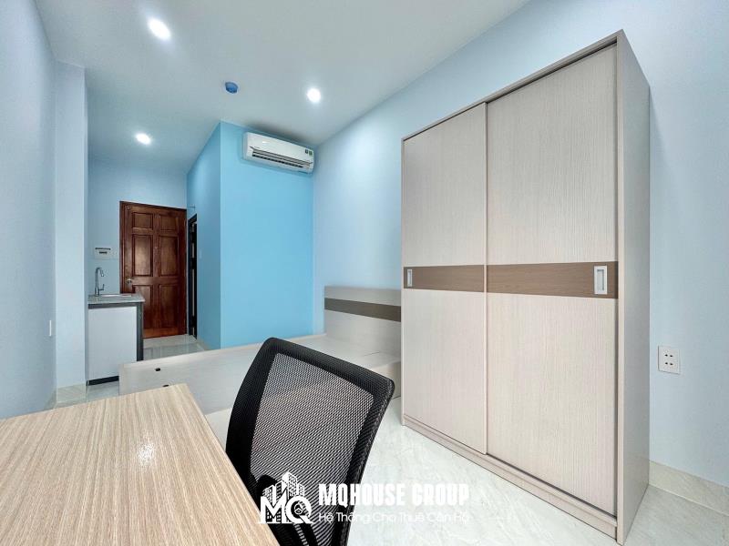 Căn hộ studio 30m2, đường huỳnh thiện lộc, full nội thất, gần đh văn hiến - 3