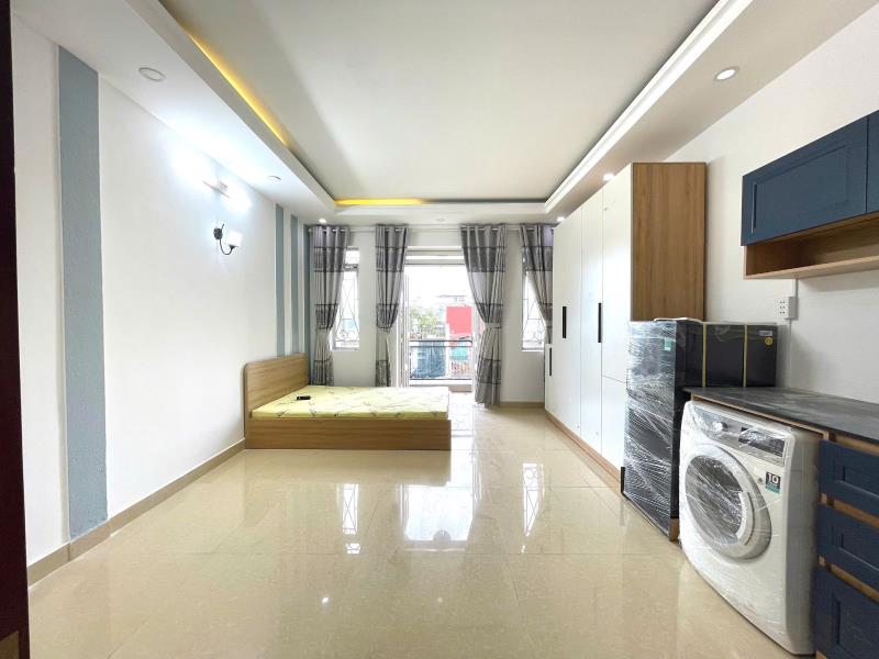 Cho thuê phòng siêu rộng 50m², ban công lớn, máy giặt riêng – phan văn trị, bình thạnh gần vlu, iuh và uef, ftu2 - 2