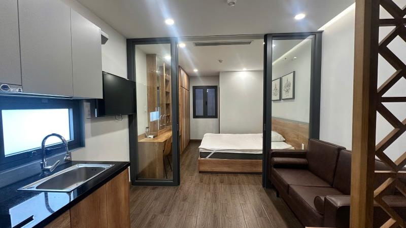 Căn hộ 1 phòng ngủ ban công gần nguyễn thị minh khai, ba son quận 1 và thủ thiêm_thang máy bảo vệ - 3