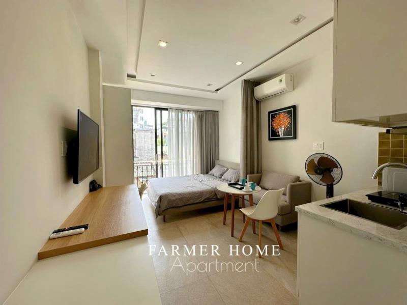 Thuê ngay studio ban công 35m2 tại nguyễn văn đậu gần chợ bà chiểu - 2