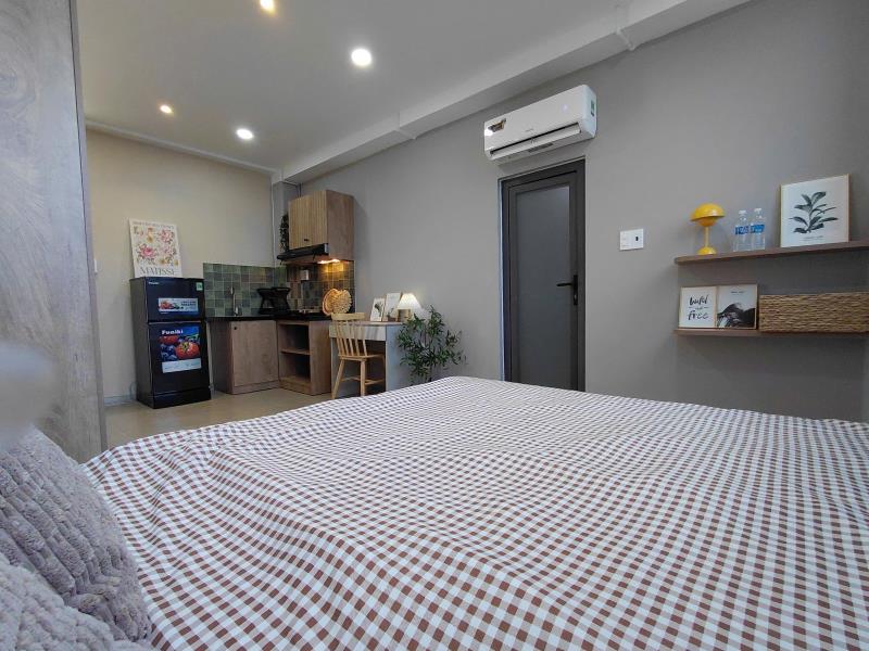 Cho thuê studio cửa sổ lớn, full nt gần vlu, hiu, uef - 4
