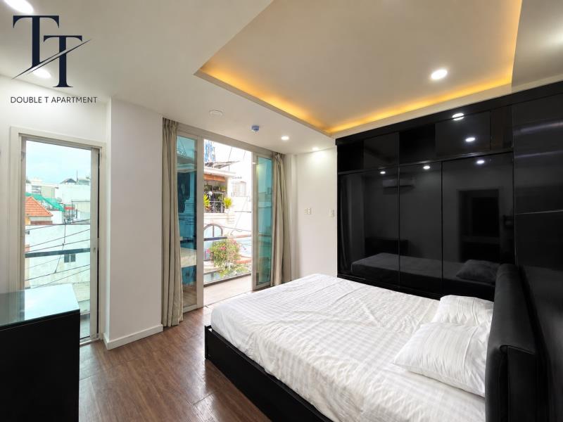 Cho thuê căn hộ 2pn 2wc ban công rộng 70m2 có thang máy, hầm xe, bảo vệ 24/24, hồ bơi ngay bờ kè trường sa - cầu công lý - 3