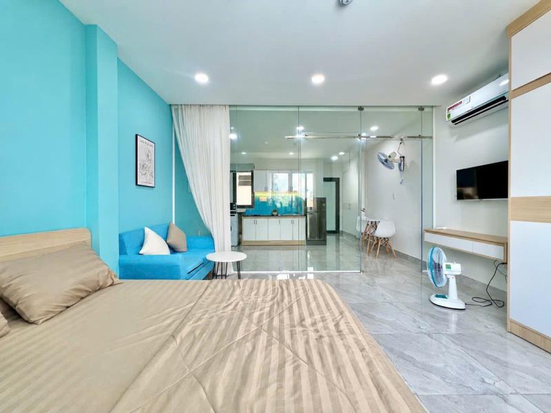 Cho thuê căn 1pn cửa sổ lớn, full nội thất – decor xanh đẹp trung tâm phú nhuận - 4