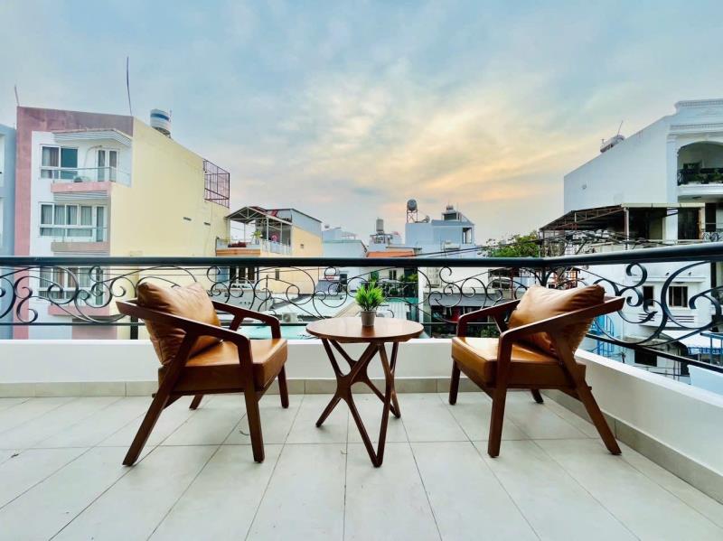 Cho thuê căn hộ penthouse 1pn, sân thượng riêng cực lớn – lê quang định, bình thạnh tiện qua q1 và phú nhuận - 2