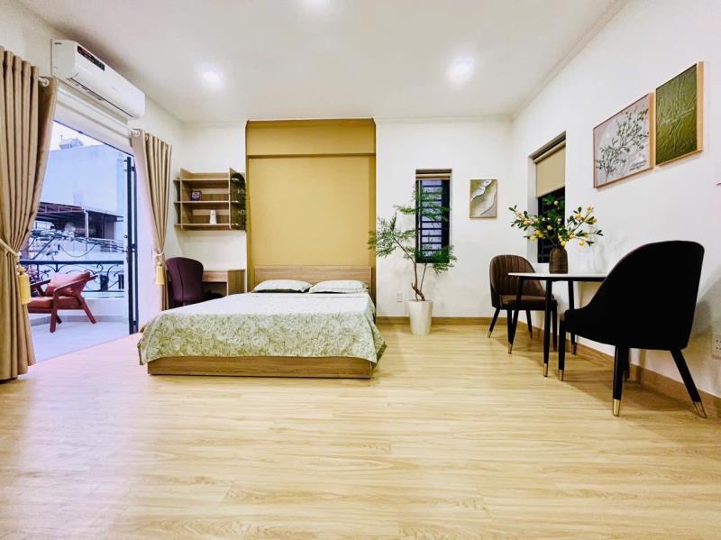 Cho thuê căn hộ penthouse 1pn, sân thượng riêng cực lớn – lê quang định, bình thạnh tiện qua q1 và phú nhuận - 4