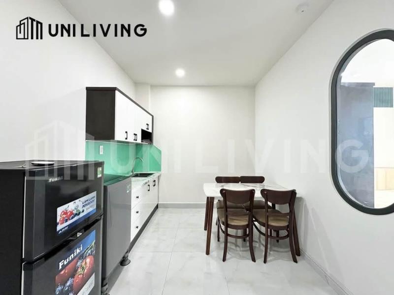 Cho thuê căn hộ 1pn, 1wc ban công bình thạnh gần ngã tư hàng xanh tiện đi quận 1 - 4