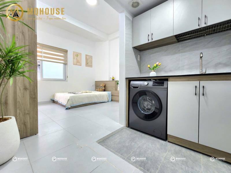 Căn hộ studio - full nội thất - cửa sổ trời | ngay đh văn hiến - 2