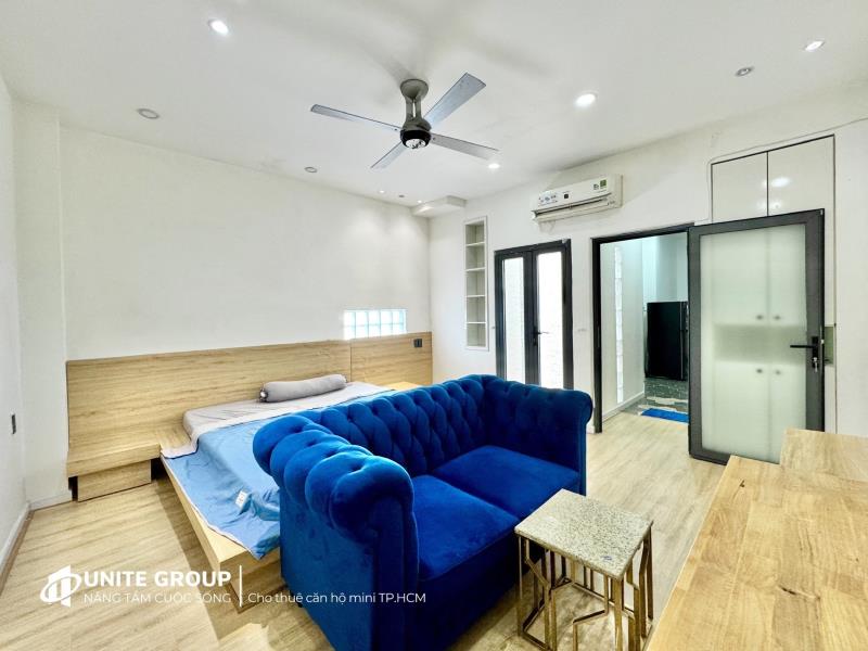 Căn hộ 1 phòng ngủ, full nội thất, rộng rải, sáng sủa, thoáng mát, phù hợp gia đình 3-4 người, trên đường bùi thị xuân, tân bình, - 3