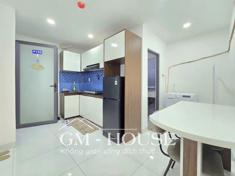 Cho thuê căn hộ 1pn 60m², cửa sổ trời lớn, full nội thất – ung văn khiêm, bình thạnh | sát metro, landmark 81 & quận 1 - 2