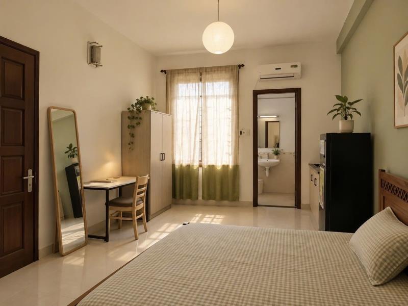 Studio cửa sổ lớn full nội thất(nội thất mới)  - 3