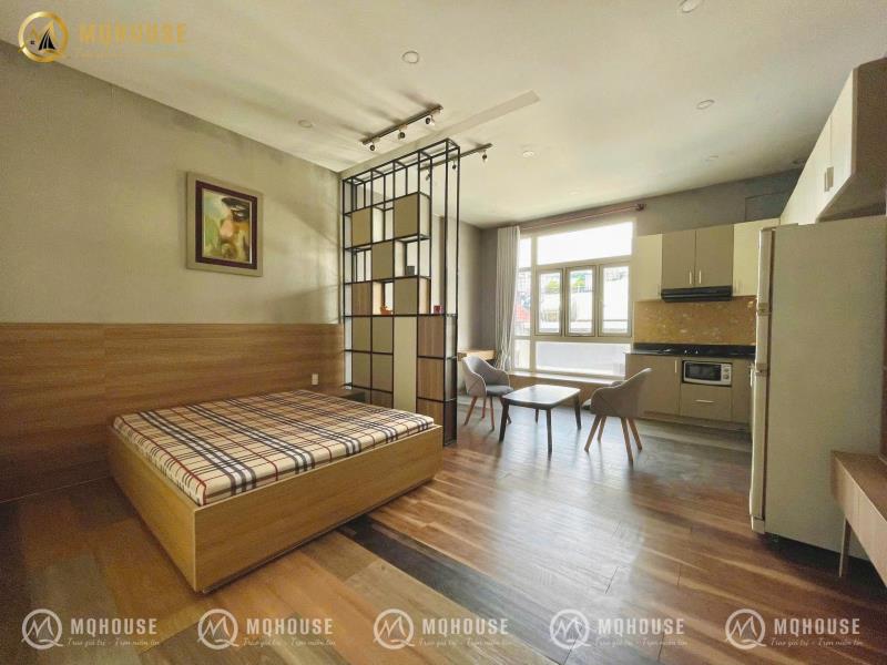 Căn hộ tách bếp, cửa sổ thoáng - full nội thất - ngay khu sân bay - 2