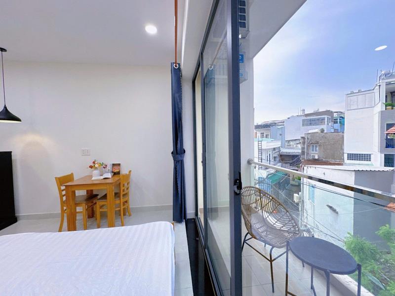 Phòng ban công thang máy gần quận 1, phú nhuận, lê quang định, nơ trang long, bà chiểu - 4