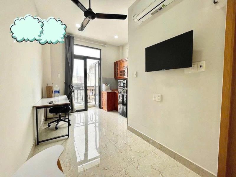 Cần cho thuê gấp căn hộ gần cầu bông, chợ bà chiểu, tiện đi quận 1 - 3