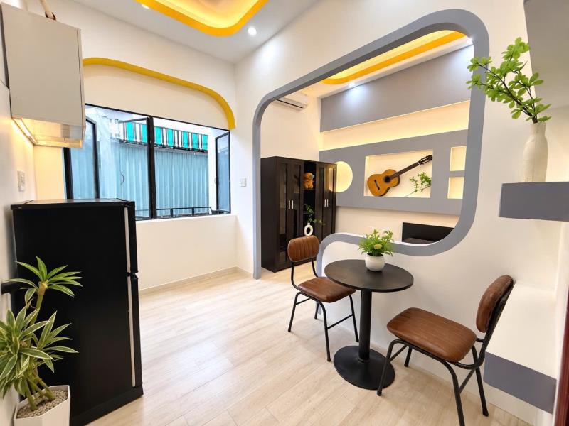 Cho thuê căn hộ gần etown đối diện nhà ga t3 / thuận tiện qua sân bay tân sơn nhất - lăng cha cả - km voucher 1tr suốt hd  - 2