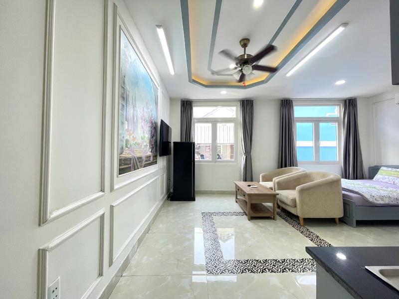 Siêu phẩm studio nguyễn công hoan – gần quận 1 – 50m² siêu rộng – cửa sổ lớn – ngập tràn ánh sáng – không có gì để chê - 3