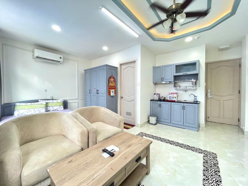 Siêu phẩm studio nguyễn công hoan – gần quận 1 – 50m² siêu rộng – cửa sổ lớn – ngập tràn ánh sáng – không có gì để chê - 2
