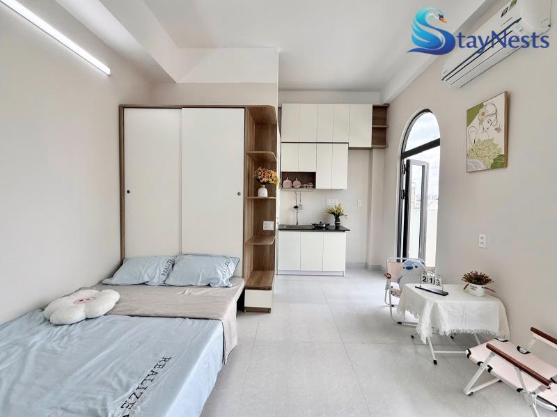 Cho thuê phòng có ban công thoáng - giá tốt - rộng rãi - đầy đủ tiện nghi - ngay tại dương quảng hàm - 2