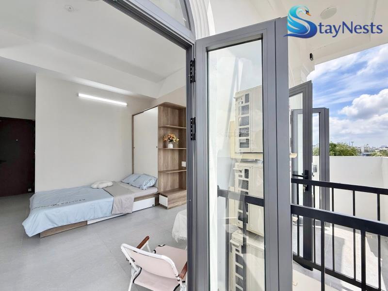 Cho thuê phòng có ban công thoáng - giá tốt - rộng rãi - đầy đủ tiện nghi - ngay tại dương quảng hàm - 3