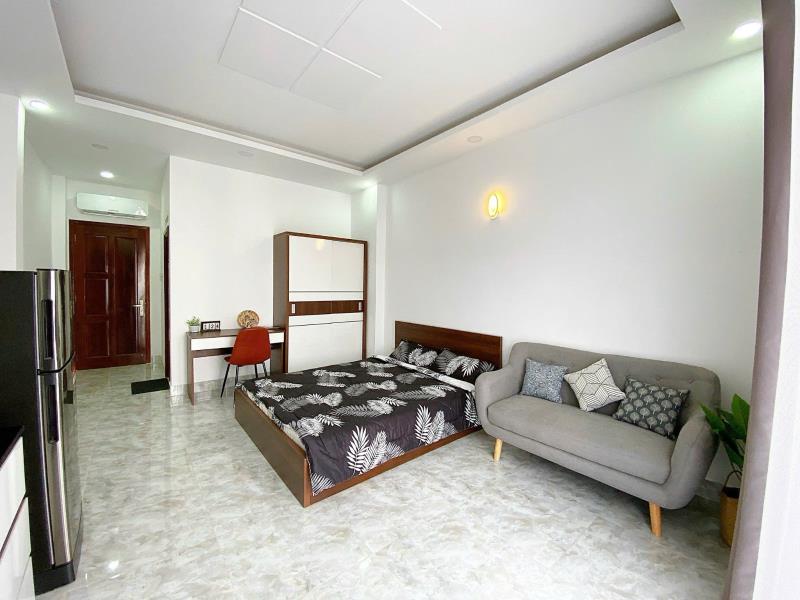 Cho thuê căn hộ có ban công full nội thất gần chợ bà chiểu - nguyễn thượng hiền, bình thạnh - 4