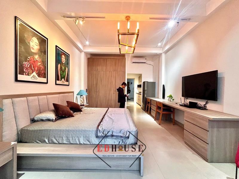 Cho thuê căn hộ ngay trung tâm quận 4 gần cầu ông lãnh, cầu calmete quận 4 - 3