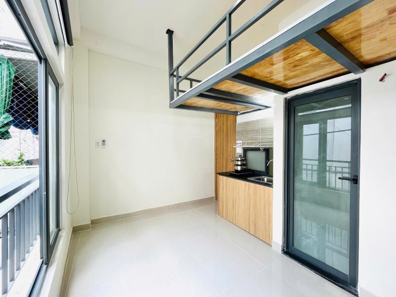 Căn hộ gác lửng full nội thất ngay bùi đình túy , bình thạnh  - 2