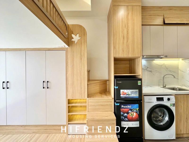 Căn hộ duplex ban công - full nội thất - cửa sổ trời | ngay ngã tư bảy hiền - 2