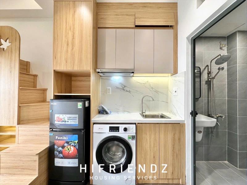 Căn hộ duplex ban công - full nội thất - cửa sổ trời | ngay ngã tư bảy hiền - 3