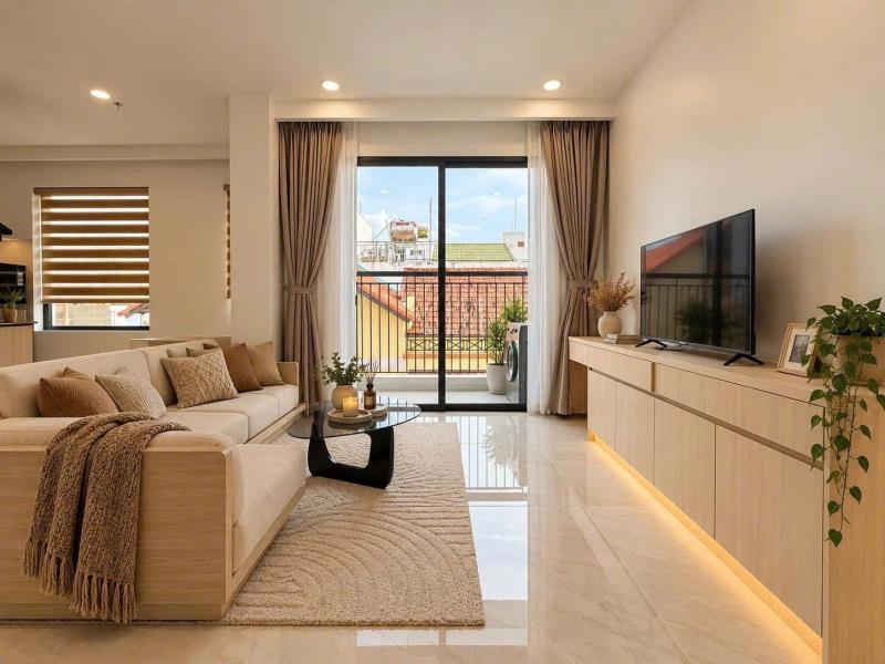 🏡 Khai trương căn hộ 1pn ban công siêu rộng 50m² – khu k300 cộng hòa – gần lotte mart cộng hòa | hoàng văn thụ - vòng xoay lăng cha cả - 4