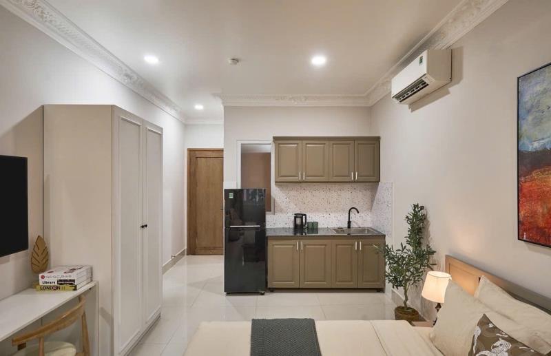 Studio căn hộ dịch vụ ,gần bv tâm anh, công viên gia định - 3