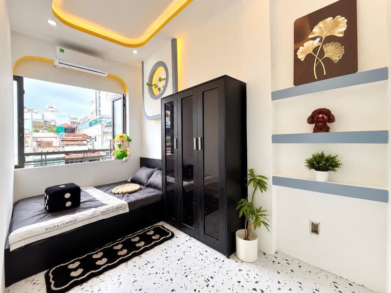 Cho thuê căn hộ 2-3pn gần đường cách mạng tháng tám kế công viên lê thị riêng quận 10 thuận tiện qua q3 - khu bắc hải  - 2